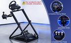 Soportes para volante de carreras | Soporte Plegable para Volante de Carreras Simulador de Volante Estructura Triangular Soporte para Logitech