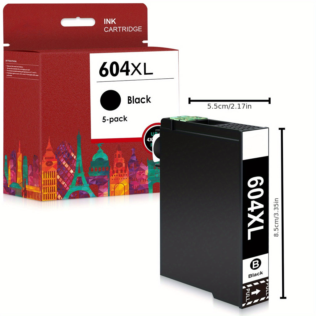 Cartuchos Epson 604XL compatibles, multipack de 4 a 10 unidades