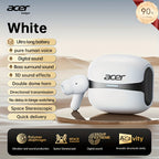 Auriculares Bluetooth | [Acer] Nuevo Modelo 2025 Regreso a Clases Auriculares Inalámbricos TWS Bajos Profundos Estéreo y Cancelación de Ruido