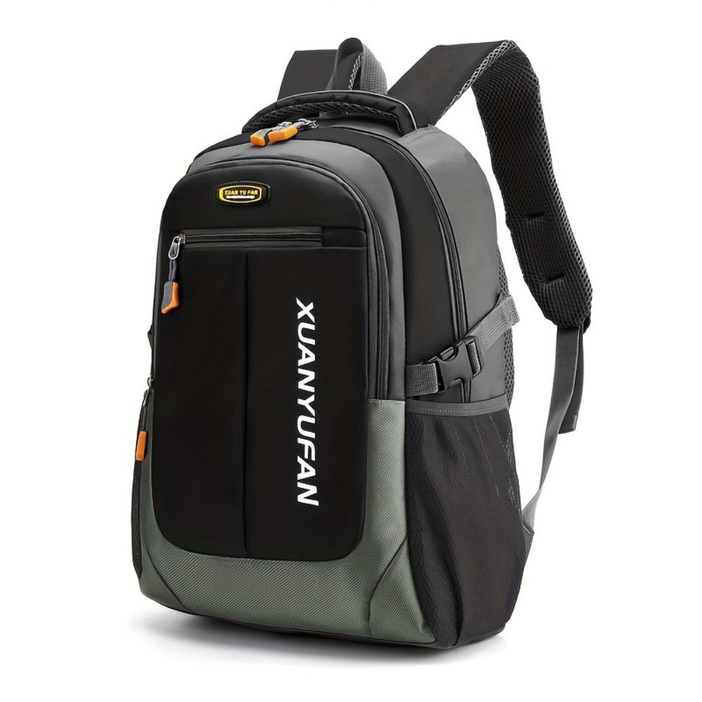 Mochila de viaje casual para hombre con gran capacidad XUANYUFAN, con correas ajustables - Tejido de Oxford duradero, cierre con cremallera, forro de poliéster, ideal para uso al aire libre y deportivo, mochila deportiva | Mochila de estilo casual | Mochi