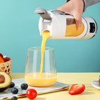 Licuadora y Exprimidor Portátil Recargable por USB - Fácil de Limpiar, Perfecto para Bebidas de Frutas y Verduras, Batidos - Capacidad de 10.14oz a 16.91oz