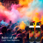 Juego de 2 cañones de confeti para revelación de género, bombas de humo biodegradables al 100%, kit para fiestas de revelación de género, suministros para celebraciones, ideales para eventos, festividades y reuniones, regalo creativo para cumpleaños, perf