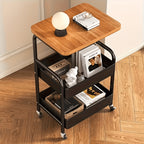 Carrito de almacenamiento de 3 niveles para cocina hogar y oficina | diseño funcional