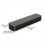 ULTIMEA 2.1ch Mini Barra de Sonido para TV, Barra de Sonido PC Todo en Uno para Juegos, Control por APP, Potencia Máxima 120W+Potencia Máxima 132W, Subwoofer Incorporado