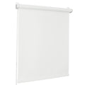 Persiana Enrollable para Ventana • BLANCA • 32 Tamaños • BOJANEK MINI ROLLER BLIND • Soportes Ajustables • Instalación sin Taladro en la Ventana • Persiana Enrollable con Mecanismo de Cadena • Cubierta de Ventana Protectora contra el Sol • Ideal para Saló