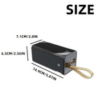 Batería Externa de 100000Mah | Ultra Alta Capacidad y Carga Segura | Pantalla LED y Correa de Cuero | Carga Rápida Multi-Dispositivo | Protección contra Sobrecalentamiento y Sobrecarga | para Android y iOS | Batería de Respaldo de Energía de Emergencia pa