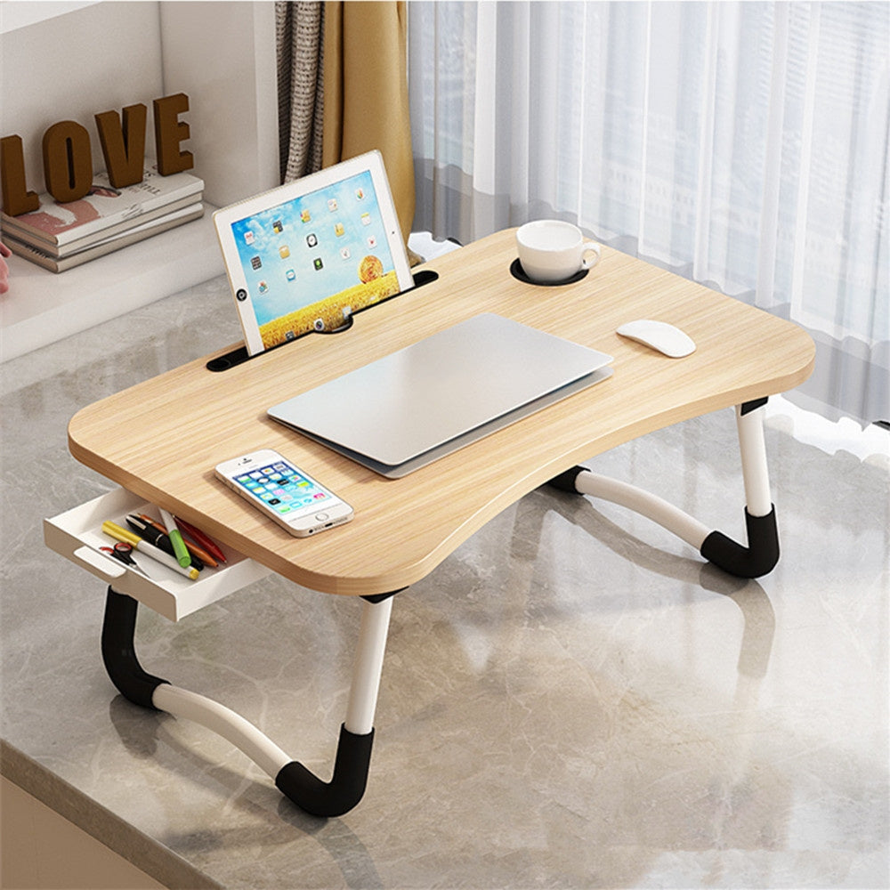 Mesa portátil plegable para cama y sofá plegable portátil | Portátil, desayuno y trabajo en casa