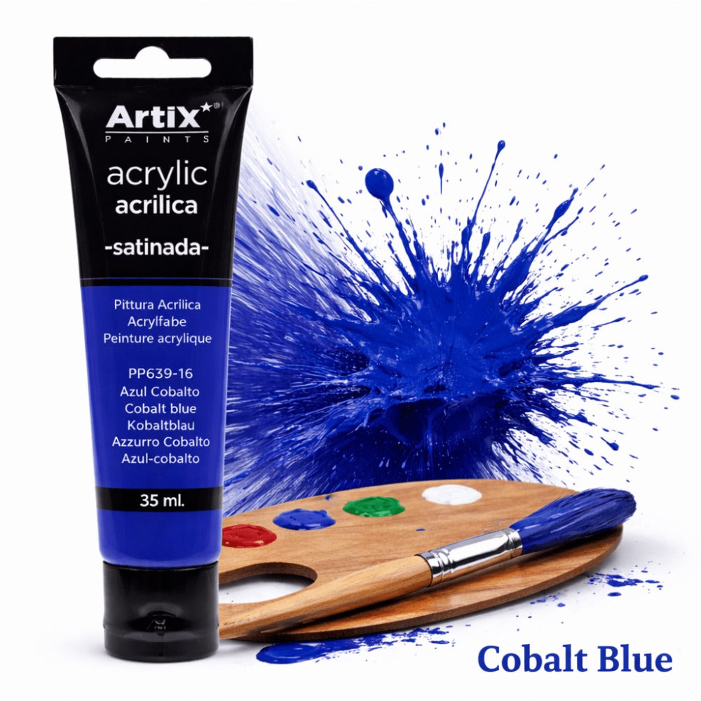 1x Pintura Acrílica 35ml, Colores Surtidos