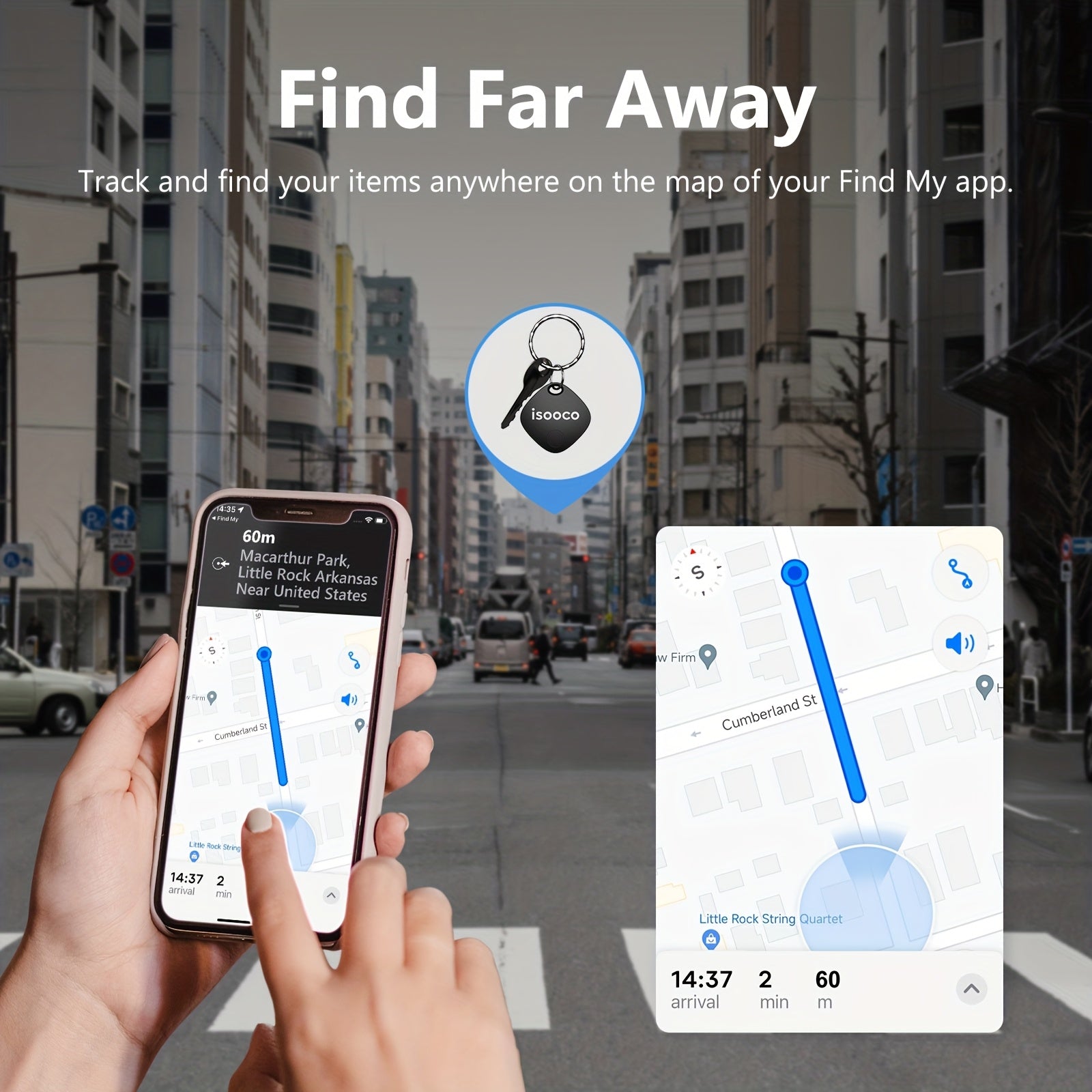 Localizador inteligente para vehículos y objetos para seguimiento desde móvil
