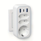 Tablet 5 V, 2 unidades enchufe USB, adaptador enchufe, Ahorra espacio