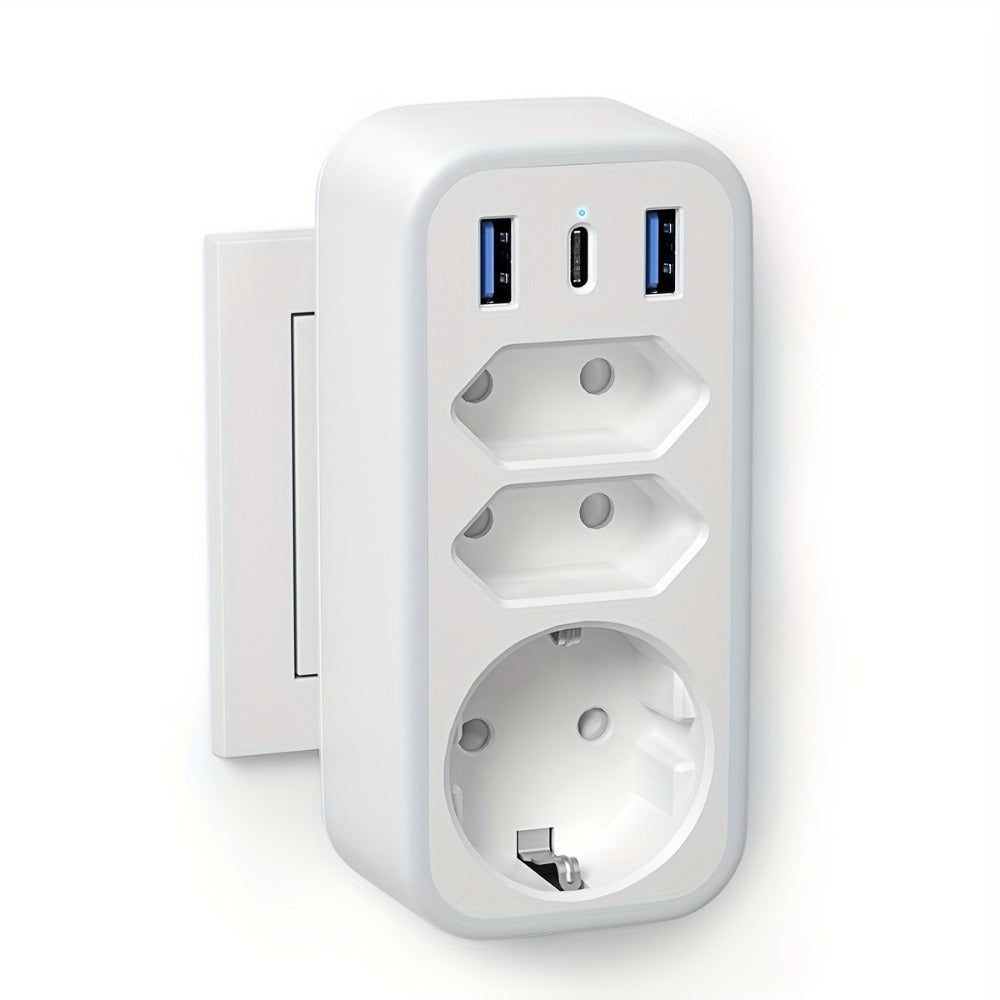 Tablet 5 V, 2 unidades enchufe USB, adaptador enchufe, Ahorra espacio