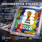 Set de coleccionista TK XXL Copa del Mundo 2026 – Álbum de pegatinas Panini con pegatinas, calendario de partidos y 3 pulseras de Alemania