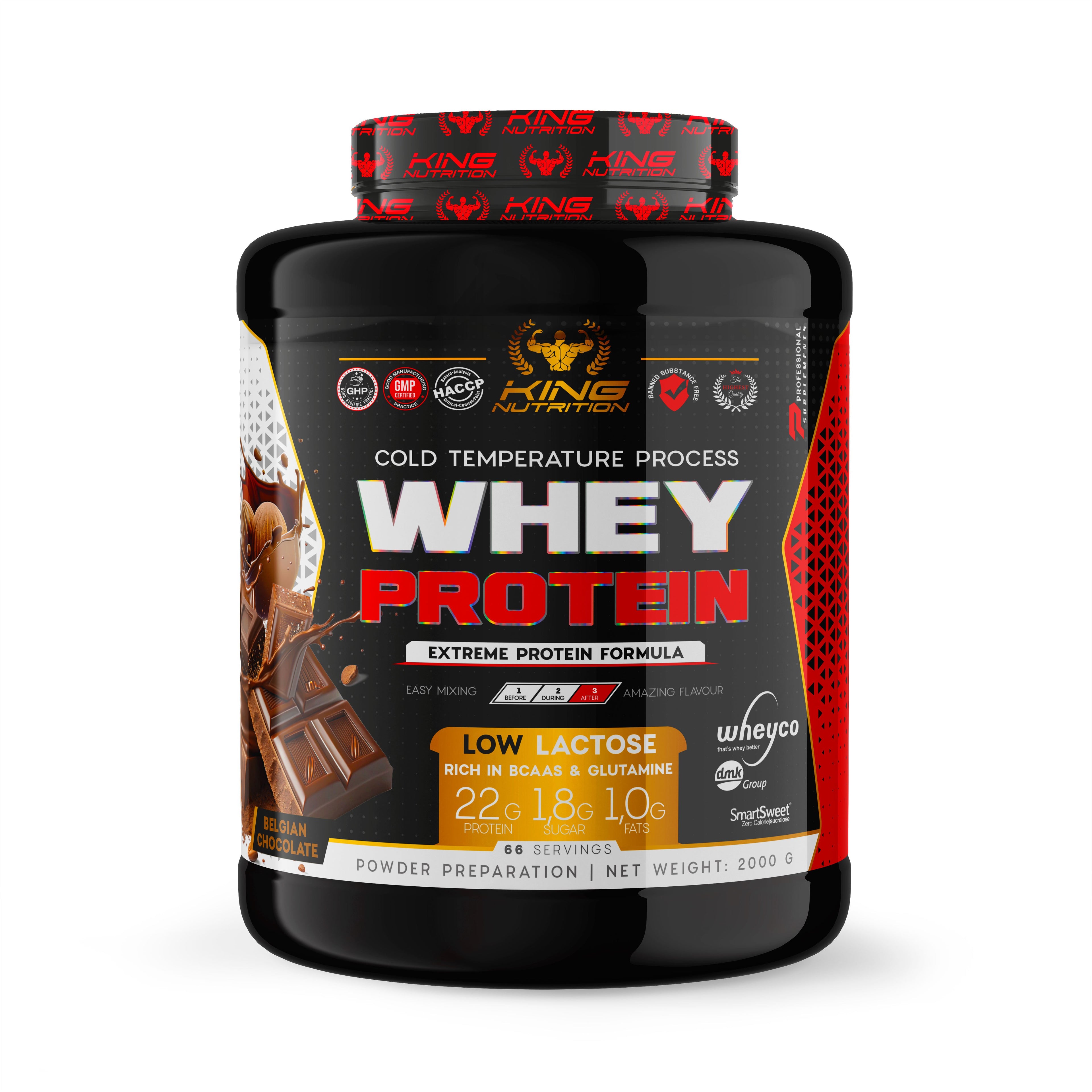 King Nutrition Whey 2kg Proteína de suero