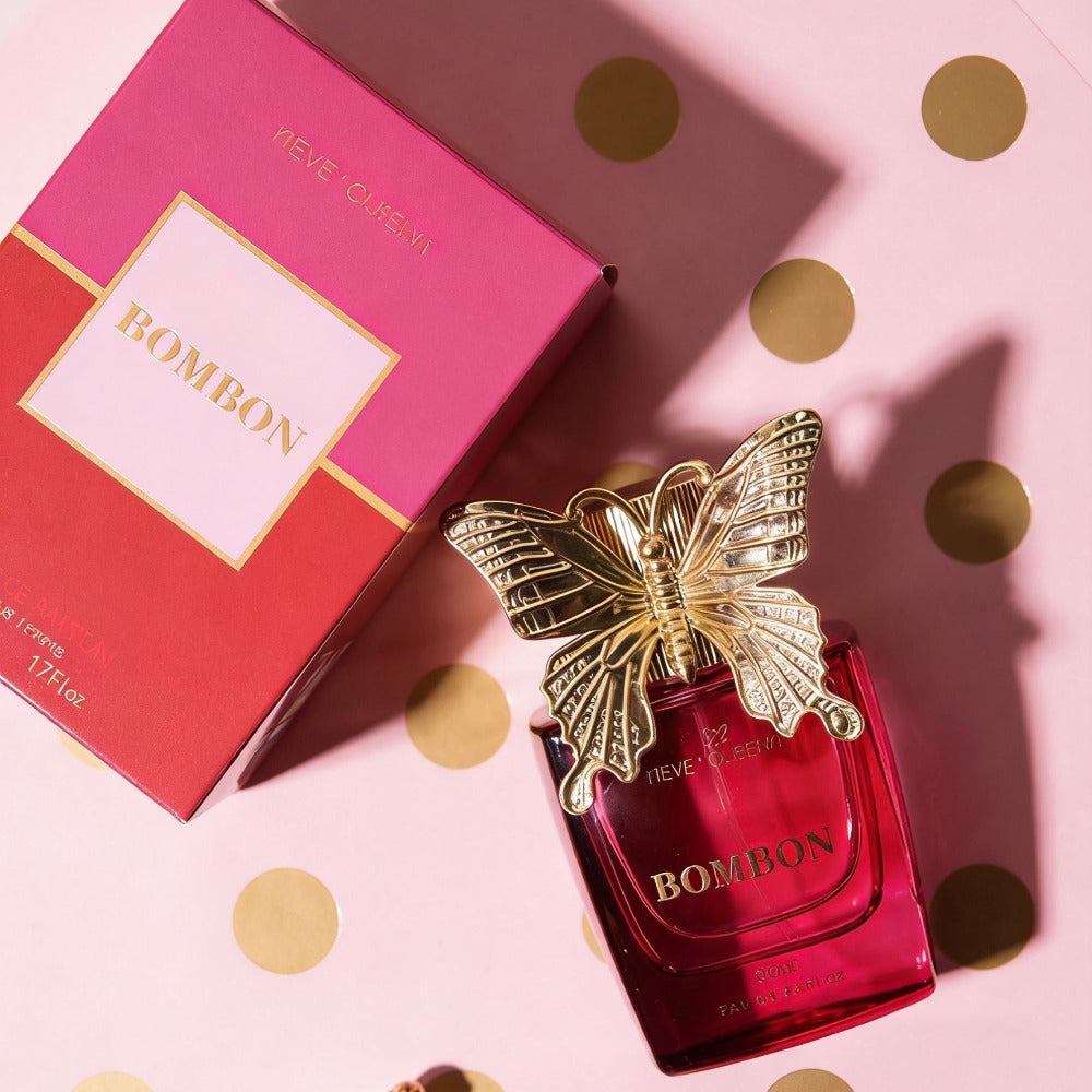 Bombon Eau de Parfum 50ml | Fragancia Floral Dulce y Gourmand para Mujer | Perfume con Notas de Caramelo, Vainilla y Frutales para Indulgencia Diaria y Momentos Románticos
