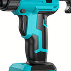 Pistola de cartuchos eléctrica compatible con batería Makita de 18V, para decoración del hogar con 4 velocidades ajustables, jeringa de silicona profesional para batería para cartuchos de 300ml (sin batería)