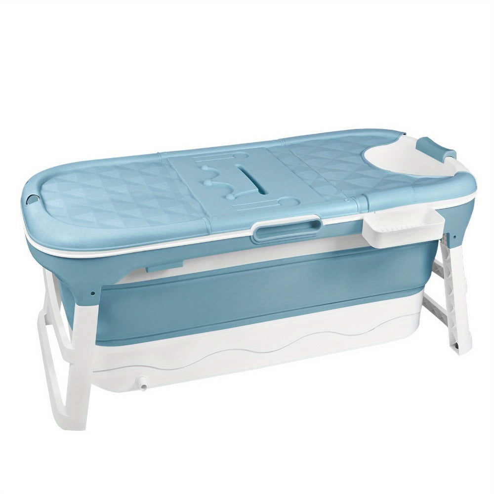 Bañera plegable portátil para adultos plegable portátil | Baño, balcón y espacios reducidos