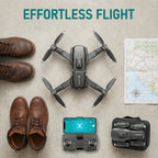 El dron K611 MAX cuenta con baterías duales y cámaras duales, posicionamiento de flujo óptico, despegue con un clic, hover automático, resistencia al viento fuerte y evitación inteligente de obstáculos, lo que lo hace diseñado específicamente para la foto
