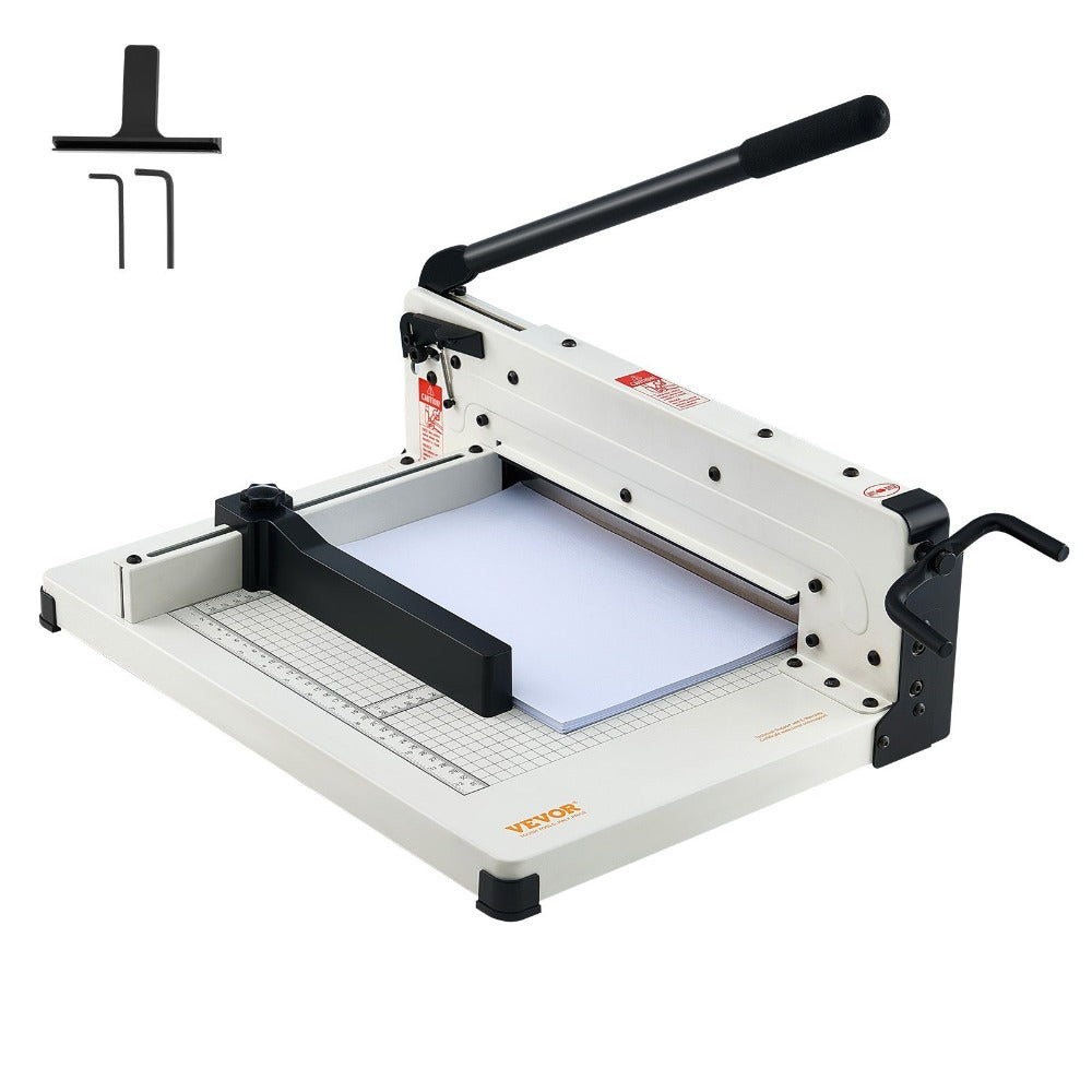 VEVOR Cortadora de papel 12" A4 Cizalla de papel Trimmer 400 Hojas Capacidad Base metálica