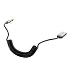 Adaptador de audio Bluetooth 5.0 Baseus USB - AUX, conexión de audio inalámbrica, negro, alta calidad, compatible con la mayoría de los dispositivos.