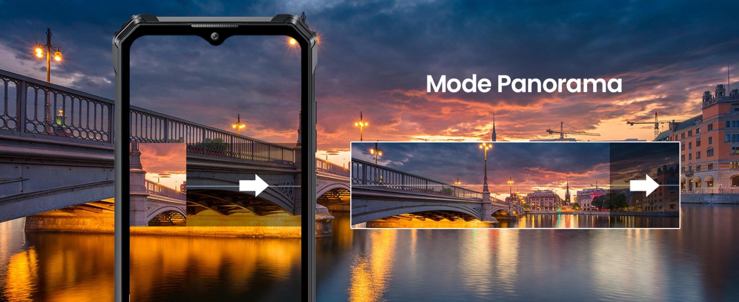 OUKITEL WP28E (2024) Móvil - 16GB RAM+64GB ROM (TF 1TB) Teléfono Movil Android 14 10600mAh, Movil 6.52 HD Pulgadas, Cámara 13MP+ 5MP, 4G Dual SIM/OTG/IP68/IP69K/GPS/NFC
