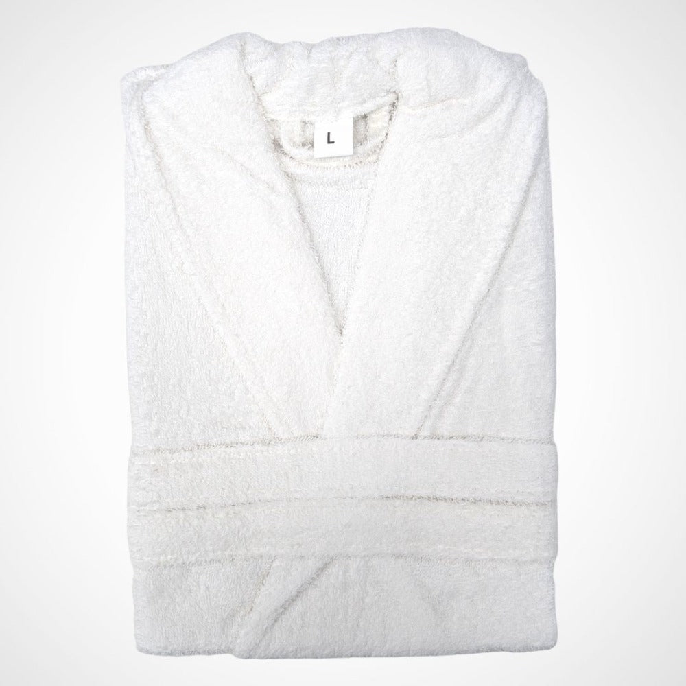 Albornoz de Algodón 450g Unisex para Baño con Cinturón y Bolsillos