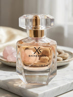 SHINESONN Perfume de Mujer Diamante Dorado - Aroma de Lujo Elegante, 1.01 fl oz Eau de Parfum, Sin Alcohol, Sin Formaldehído, Fragancia Floral, Regalo Perfecto para las Fiestas, Artículo de Regalo para las Fiestas|Botella de Perfume Elegante|Estética Lujo