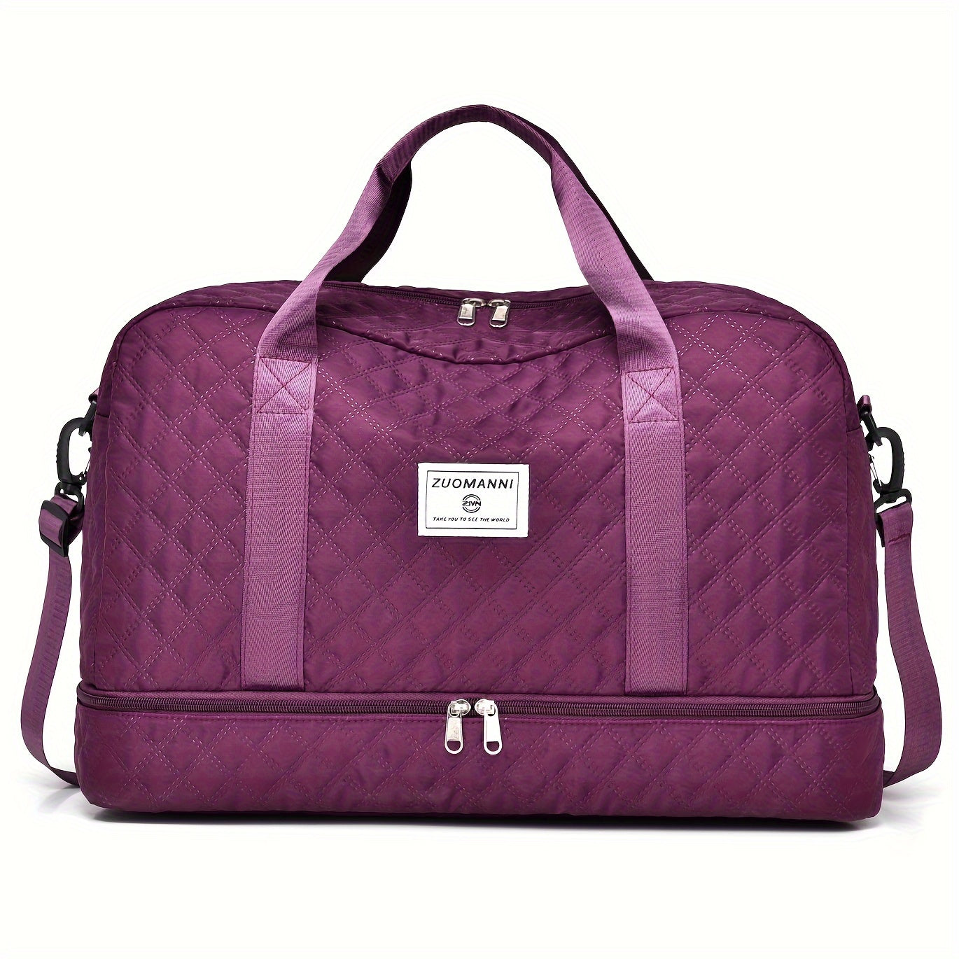 Bolso de Fitness Moda Exterior Corto Bolso de Viaje para Mujer Bolso de Equipaje Plegable de Ocio y Moda de Gran Capacidad para Viajes de Negocios Portátil
