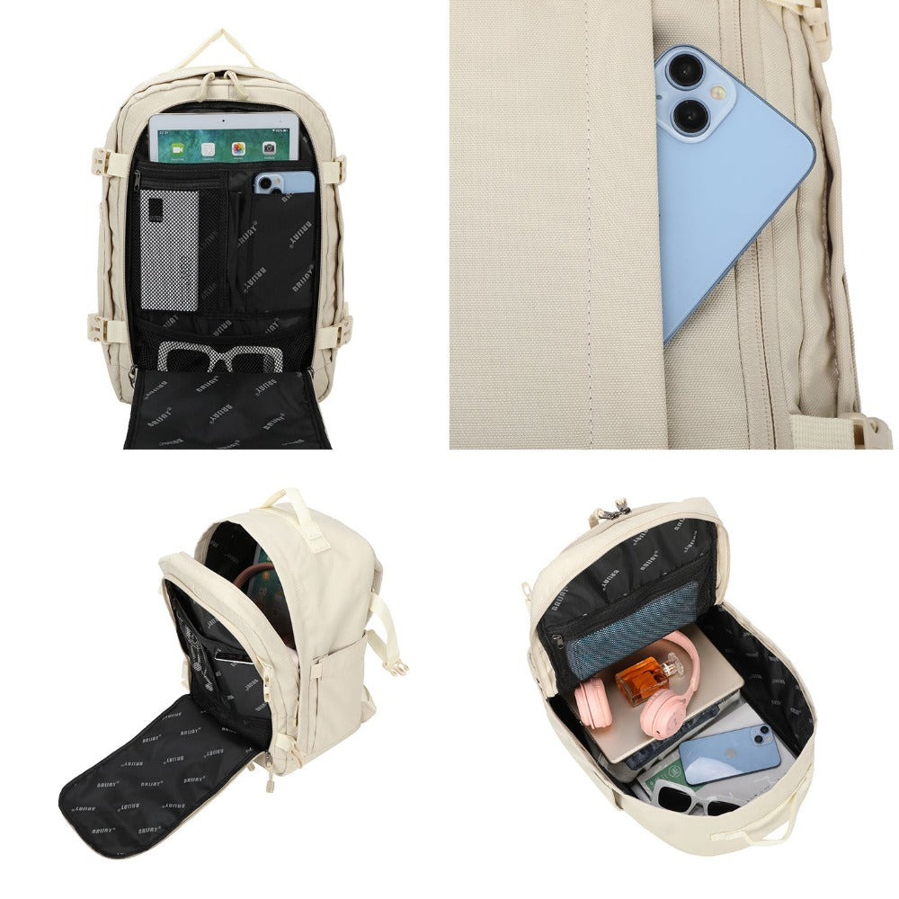 Mochila de cabina 40 x 20 x 25 cm (20 L) | Mochila ideal para viajes en avión | Mochila de cabina para hombre y mujer para el trabajo, viajes, senderismo y escuela