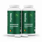 Cápsulas de Bisglicinato de Magnesio - 180 Cápsulas, 770Mg de Glicinato de Magnesio por Cápsula, de los cuales 100Mg de Magnesio Elemental, Vegano, Producido en Alemania