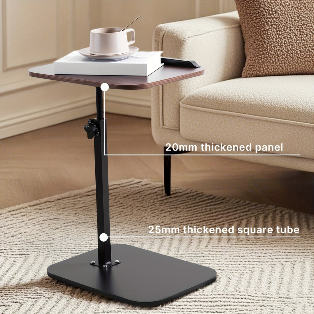 Escritorio para teletrabajo y estudio | Metal y Madera y Ajustable