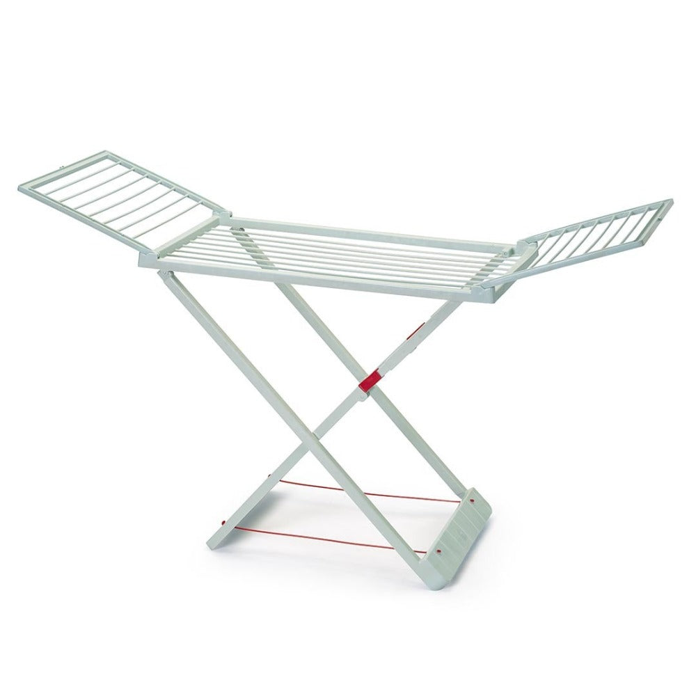 Tendedero Plegable con Alas, 20 Metros de Superficie de Tendido, Hecho de Resina Resistente al Sol y a la Intemperie, 180 x 108 x 55 cm - Dekohome