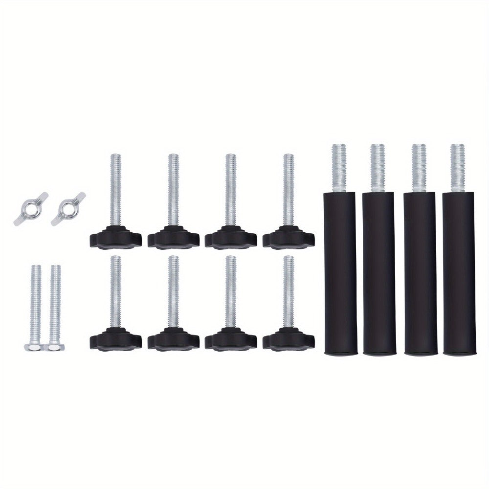 Juego de 3 soportes univer negros para guitarra, aptos para múltiples instrumentos