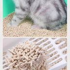 La arena para gatos se aglomera en segundos Arena para gatos para plantas Arena para gatos desodorizante, libre de polvo y sin mezclar Suministros para mascotas fáciles de almacenar