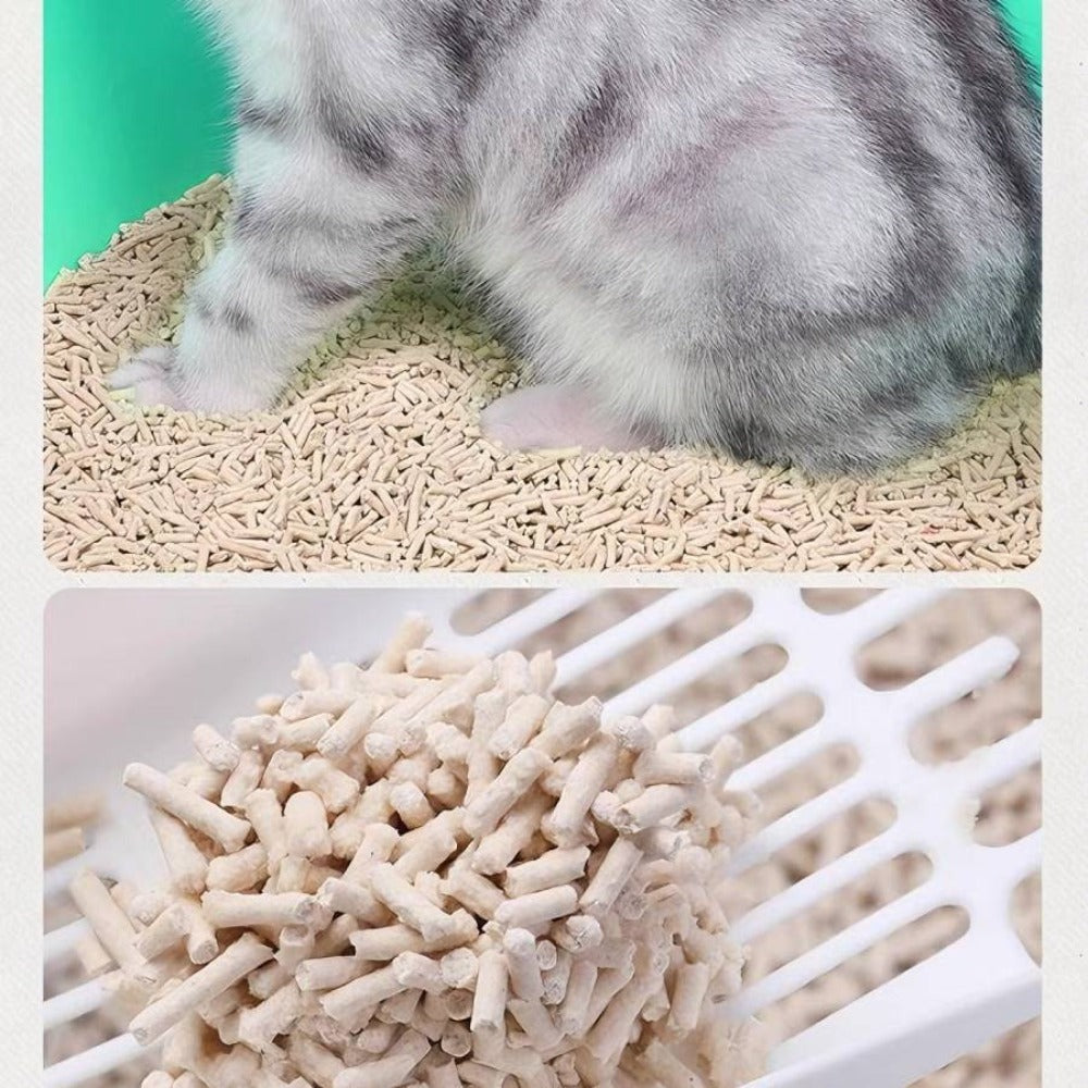 La arena para gatos se aglomera en segundos Arena para gatos para plantas Arena para gatos desodorizante, libre de polvo y sin mezclar Suministros para mascotas fáciles de almacenar
