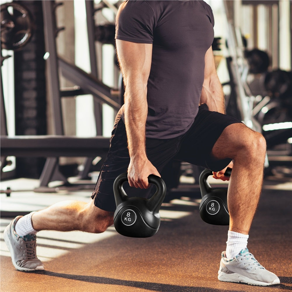 Dispositivo de entrenamiento de costos Kettlebell conjunto de 20 Kg de bola de mancuerna de swing de mancuerna redonda de peso de Kettlebell de swing de mancuerna para estudio de fitness y hogar