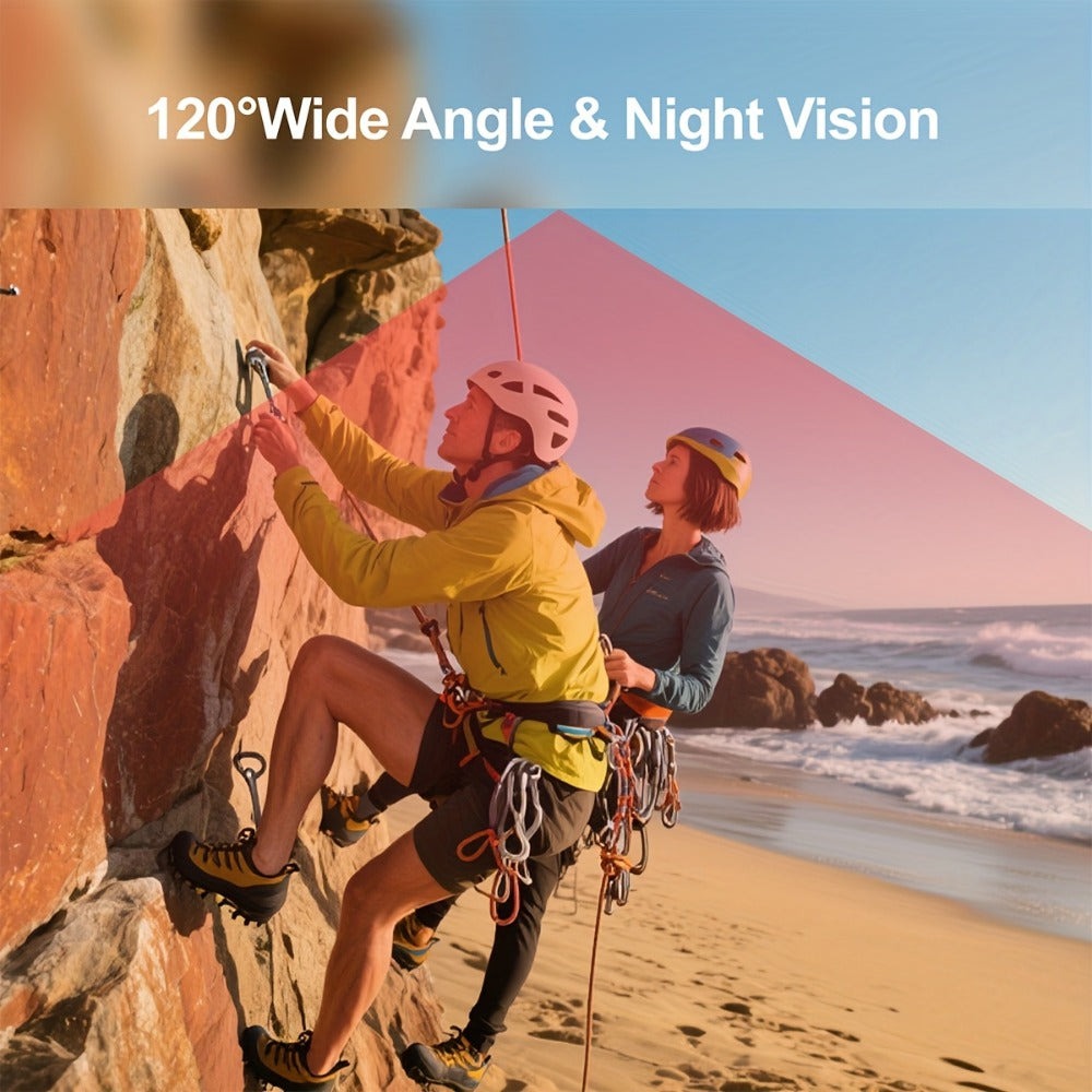 Memoria opcional de 16GB/32GB/64GB, cámara WIFI HD 1080, modo DIY, compatible con control remoto por aplicación de móvil, grabación y vídeo, portátil, fácil de usar, compatible con tarjeta TF, grabación en bucle, modo AP, detección de movimiento, recordat