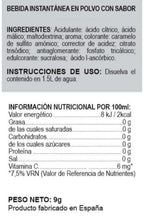 BEBIDAS MIX de ELEVEN FIT, 20 Sobres de Sabores Variados SIN AZÚCAR, Bebidas Instantáneas, 9g x 20 Sobres