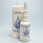 Spray Nasal de Plata Coloidal para la Nariz Escurridiza – Terapia Natural con 20ppm de Plata, Alivia los Síntomas, Mejora la Respiración, Elaborado con Ingredientes Naturales