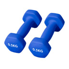 Mancuernas Fijas de Neopreno para Ejercicios en Gimnasio | Material: Hierro con Revestimiento de Vinilo | Pesas para Mujeres y Hombres