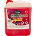KIMIA - Ambientador de Hogar Red Berries 5L | Perfumador Cocentrado con Fragancia Duradera a Frutos Rojos | Para Cualquier Estancia de Casa, Coche y Oficina | Fórmula Concentrada | Ambiente Fresco y Perfumado
