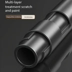 Barra de Cortina de Ducha, Antideslizante, Sin Taladro, de Acero Inoxidable, Extensible Telescópica, Anticorrosiva y Antideslizante, Barra de Tensión, Opción de Montaje en Pared, Uso Versátil, Diseño Moderno y Elegante | Característica Antideslizante, Cor