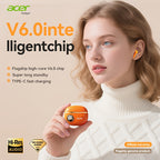 Auriculares Bluetooth | Auriculares inalámbricos Acer OHR544, marca original, decodificación Hi-Fi de alta definición, sonido envolvente 3D