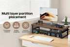 Soporte para portátil y monitor para escritorio oficina y teletrabajo | diseño funcional