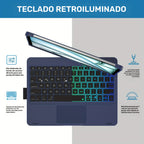 Funda giratoria con teclado para iPad | Trabajo, estudio y protección