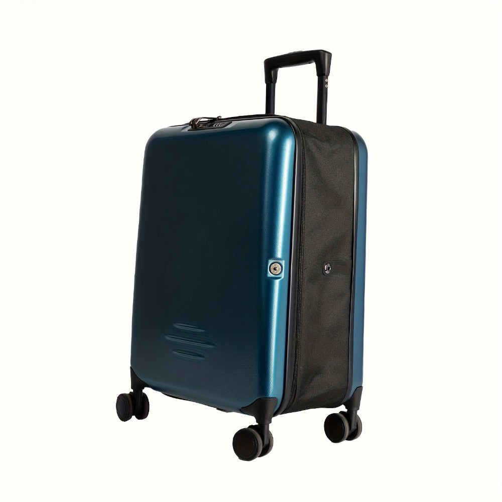Equipaje de mano | Maleta | Maleta con ruedas tipo trolley de ABS de 20 pulgadas, prémium y expandible | Expandible al 50%, candado TSA de seguridad, ruedas giratorias silenciosas, aspecto elegante de negocios, 9 opciones de color, plegable para ahorrar e