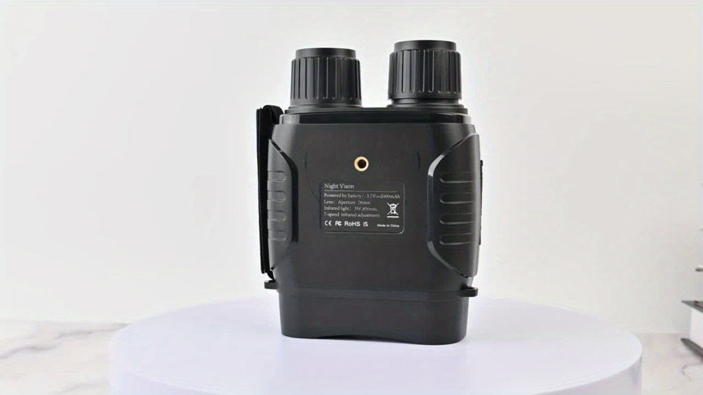 Gafas de Visión Nocturna con Cámara de Zoom Digital 10X, Telescopio de Visión Nocturna Infrarroja de 800m en Completa Oscuridad, Pantalla Grande de 2.8", Carga USB, Ideal para Observación de Vida Silvestre, Camping, Viajes y Monitoreo de Granjas, Equipo p