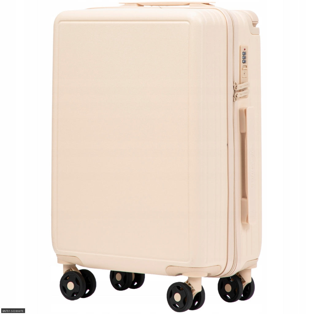 Maleta para elegir con dimensiones XXL grandes, aproximadamente 75 x 50 x 30 cm o 66 x 44 x 26 cm o Cabina 55 x 40 x 20 cm / Calidad alta de 28", 24", 20" para elegir, Equipaje de mano ABS+, Equipaje para el avión con cerradura digital tipo Tsa y ruedas d
