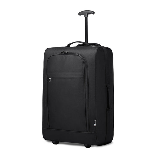 1pieza de 53 x 36 x 18 cm Equipaje de cabina ligero maleta de mano maleta pequeña de tela para equipaje de mano de avión para Lufthansa Eurowings Ryanair maleta con ruedas estuche de tela