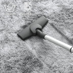 1pc alfombra de felpa suave, alfombra antideslizante, alfombra para cabecera, tapete tie dye para sala, decoración del hogar, colchoneta para mascotas, alfombra para dormitorio o sala, ideal para decoración navideña y Halloween