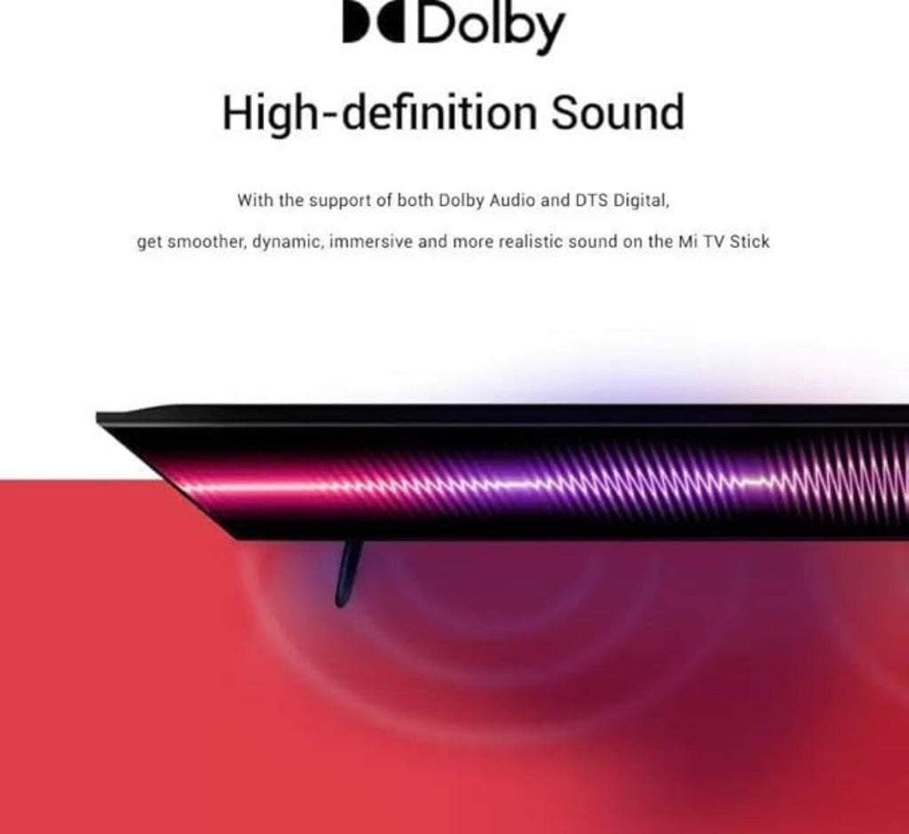 Xiaomi Mi TV Stick Full HD HDR HDMI Quad-Core DDR4 Bluetooth Wifi Dolby DTS HD Asistente de Doble Descodificación con Netflix